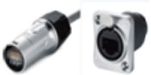 Ethernet Panel Screw Mount Connector