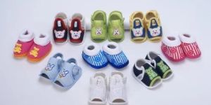 Cotton Baby Booties