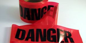 Red Barricade Tape