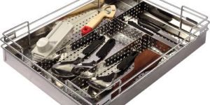 SS Perforated Cutlery Baskets