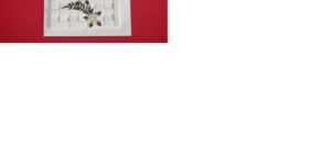 Handmade Dried Flower Paper Greeting Card