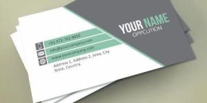 Corporate Business Cards One Side Printing