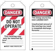 Lockout Tags