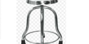 SS Revolving Stool