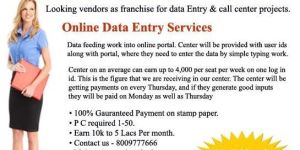 Business Proposal for Franchise of Josoft Technologies Data Entry Proj