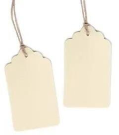 Paper String Tags