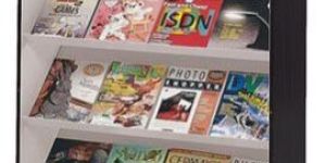 Steel Magazine Display Tower