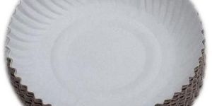 6 Inch White Paper Plate