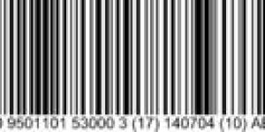 White Barcode