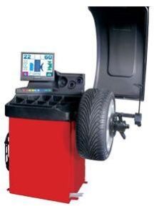 VIDEOGRAPHIC WHEEL BALANCER