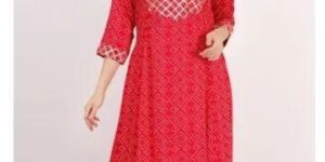 Bandhani Anarkali Suit