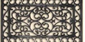 Rubber Iron Mat Rect