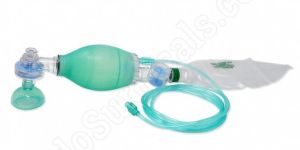Green Silicone Resuscitator