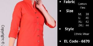 EPILOG Shirt Style Closed Flap Tunic Top