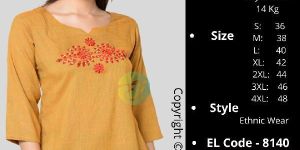 EPILOG Girls Two Tone Rayon Tunic Top