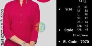 EPILOG Women Embroidered Tunic Top