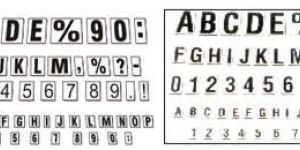 Magnetic English Letters & Figures