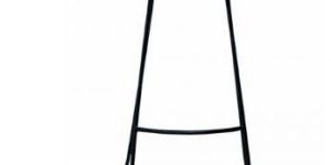 Wooden Top Iron Bar Stool