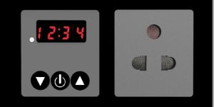 Daily/Weekly Configurable timer switch with Universal Power Socket