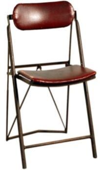 Folding Leather Chair