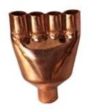 Copper Y Joints