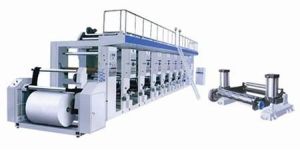 Single Two Color Rotogravure Printing Machine
