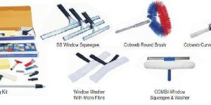 WINDOW GLASS CLEANING TOOLS