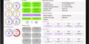 InOT Intelligent Surgeons OT Control Panel