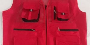 Evion ES-16200 Red Reflective Safety Jacket