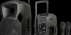 PAS-150 Portable trolley speakers system