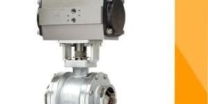 TC End Cavity Filled Ball Valve with Actuator