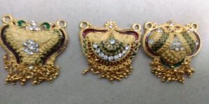 golden pital gold plated pendant