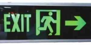 LED Exit Sign Board