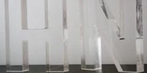 Solid Acrylic Letter