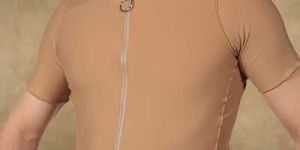 Pressure Garment Jacket with Half Sleeves