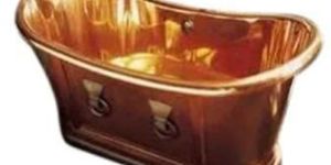 Polished Copper Bathtub