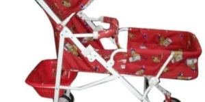 Red Baby Pram