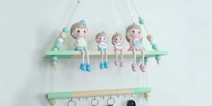 Wooden Hanging Shelf