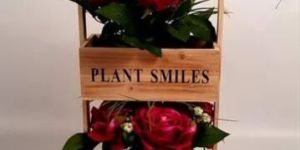 Wooden Planter Stand