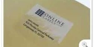 Adhesive Transparent Labels