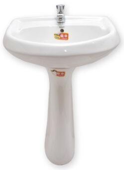 Wash Basin With Pedestal