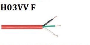 VDE CABLE H03VV F (HARMONIZED CABLE)