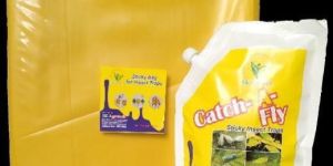 Yellow Sticky Trap Bag with Adhesive