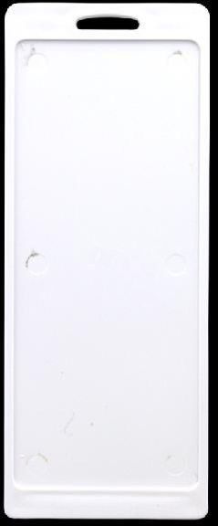 pHights Single Side Usable ID Card Plates