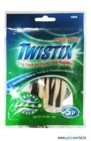 Twistix Dental Dog Treats Mint Mini 5 Pcs