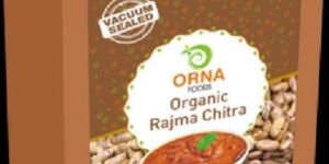 ORNA Organic Rajma Chitra Vacuum Packed 500g