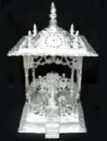 White Metal Plane Temple