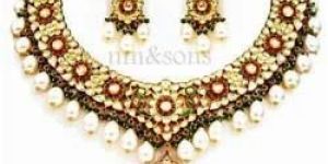 Red Accent Enamel Necklaces