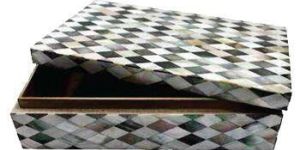 White Mother of Pearl Box