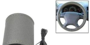 Leather Steering Wheel Cover